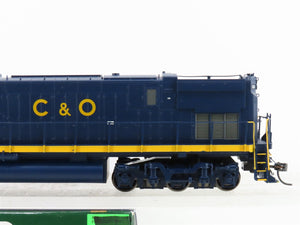 HO Scale Bowser 23794 C&O Chesapeake & Ohio C628 Diesel Loco #2102 wDCC & Sound