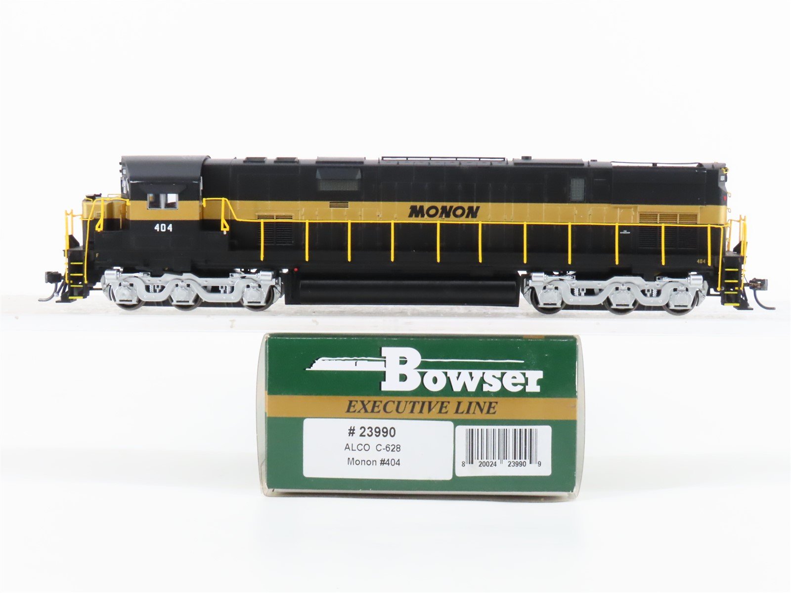 HO Scale Bowser 23990 Monon C628 Diesel Locomotive #404 wDCC & Sound