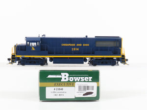 HO Scale Bowser 23848 C&O Chesapeake & Ohio U25B Diesel Loco #2514 wDCC & Sound
