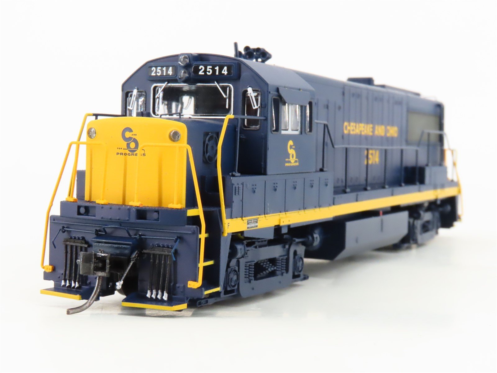 HO Scale Bowser 23848 C&O Chesapeake & Ohio U25B Diesel Loco #2514 wDCC & Sound