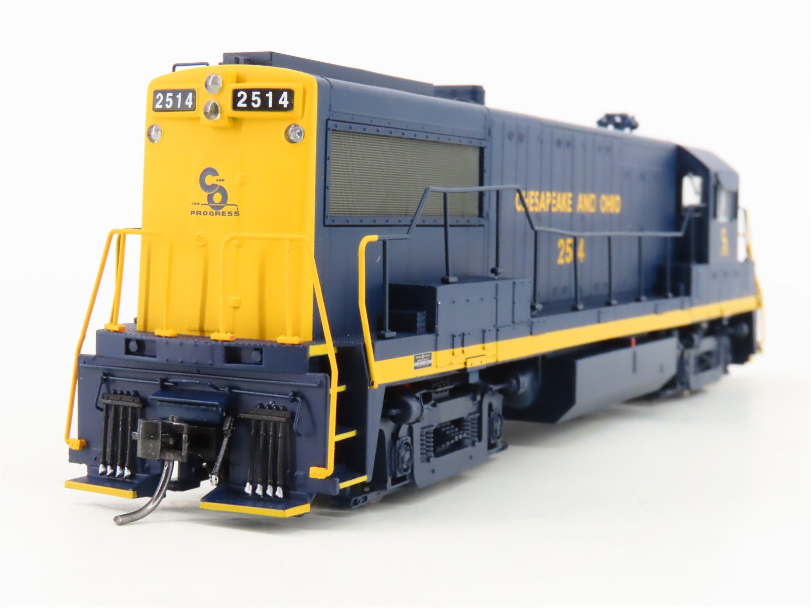 HO Scale Bowser 23848 C&O Chesapeake & Ohio U25B Diesel Loco #2514 wDCC & Sound