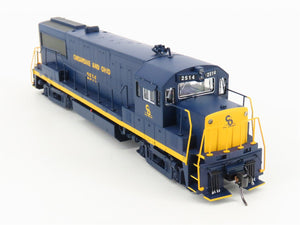 HO Scale Bowser 23848 C&O Chesapeake & Ohio U25B Diesel Loco #2514 wDCC & Sound