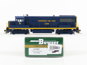 HO Scale Bowser 23847 C&O Chesapeake & Ohio U25B Diesel Loco #2504 wDCC & Sound