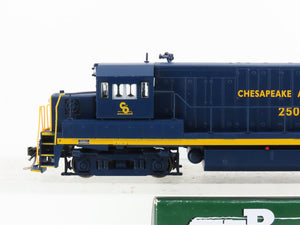 HO Scale Bowser 23847 C&O Chesapeake & Ohio U25B Diesel Loco #2504 wDCC & Sound