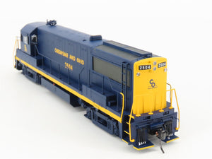 HO Scale Bowser 23847 C&O Chesapeake & Ohio U25B Diesel Loco #2504 wDCC & Sound