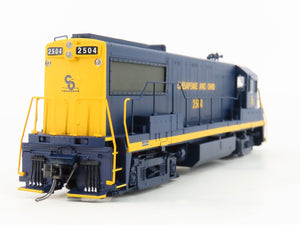 HO Scale Bowser 23847 C&O Chesapeake & Ohio U25B Diesel Loco #2504 wDCC & Sound