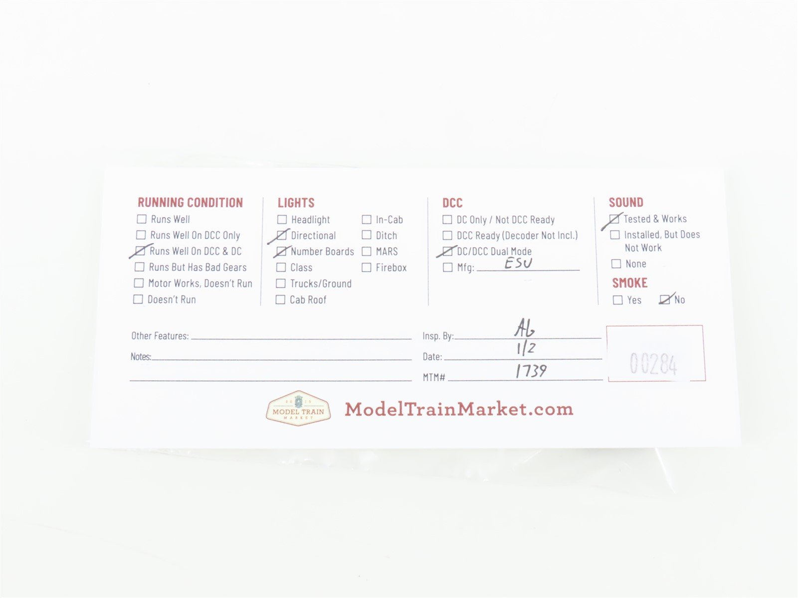 HO Scale Bowser 23847 C&O Chesapeake & Ohio U25B Diesel Loco #2504 wDCC & Sound