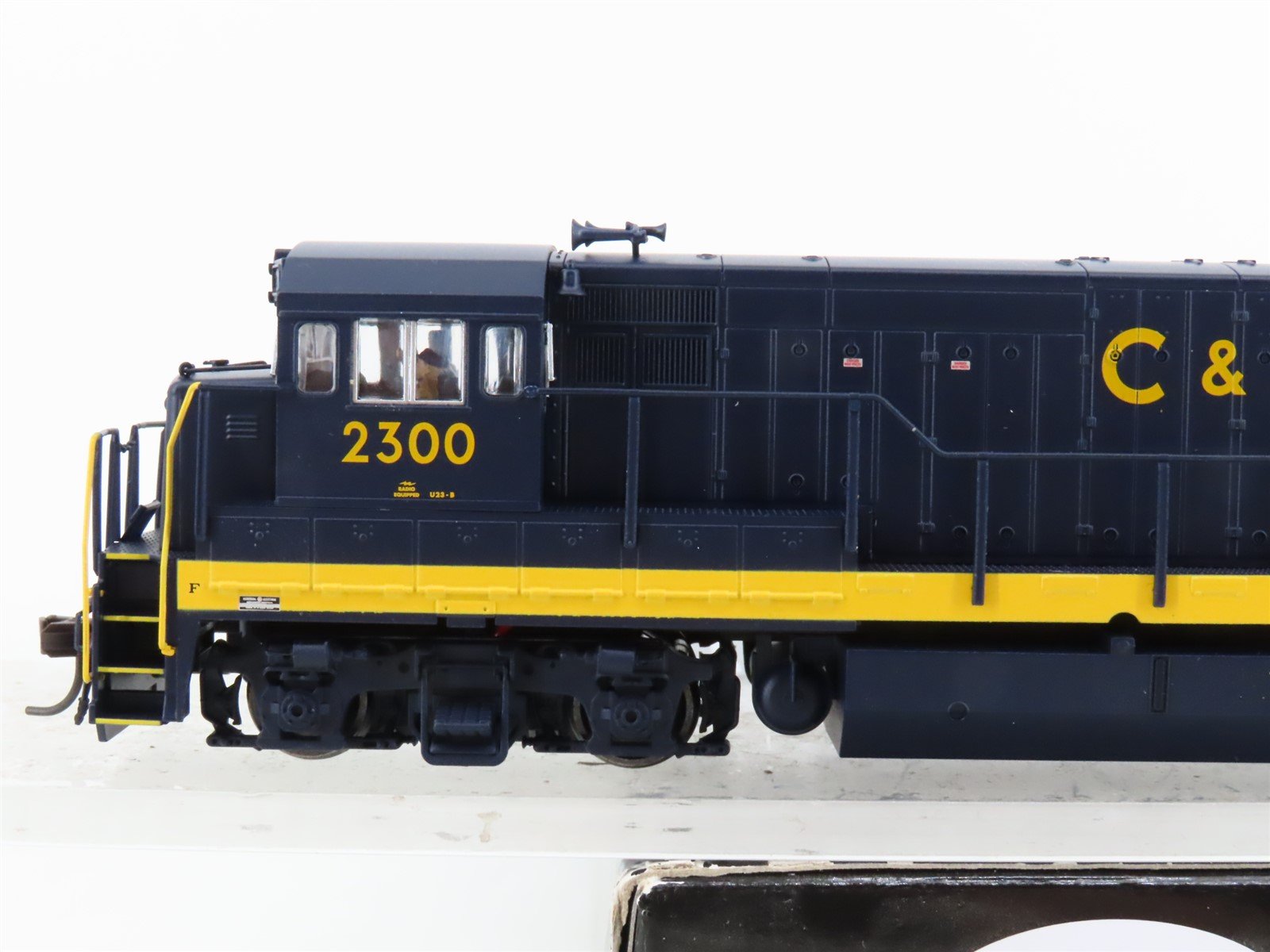 HO Scale Atlas 10002188 C&O Chesapeake & Ohio U23B Diesel #2300 w/ DCC & Sound