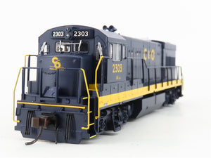 HO Scale Atlas 10002189 C&O Chesapeake & Ohio U23B Diesel #2300 w/ DCC & Sound