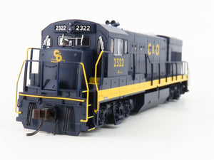 HO Scale Atlas 10002190 C&O Chesapeake & Ohio U23B Diesel #2322 w/ DCC & Sound