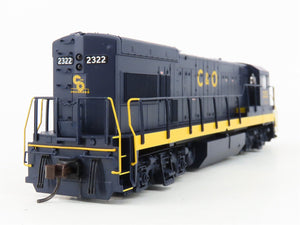 HO Scale Atlas 10002190 C&O Chesapeake & Ohio U23B Diesel #2322 w/ DCC & Sound