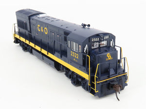 HO Scale Atlas 10002190 C&O Chesapeake & Ohio U23B Diesel #2322 w/ DCC & Sound