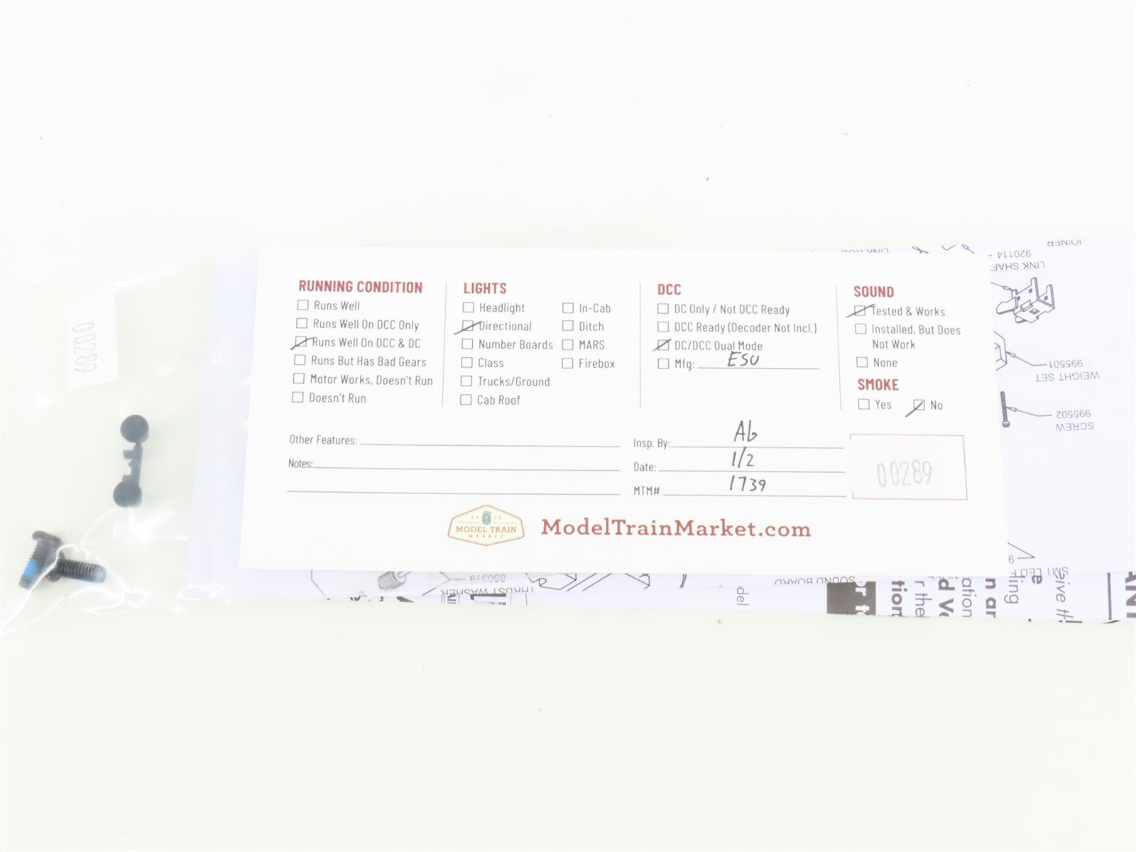 HO Scale Atlas 10002190 C&O Chesapeake & Ohio U23B Diesel #2322 w/ DCC & Sound