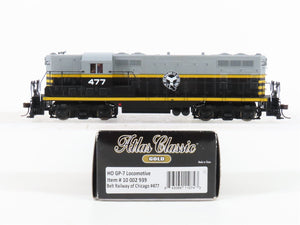 HO Scale Atlas Classic Gold 10002939 BRC Railway GP7 Diesel #477 w/ DCC & Sound