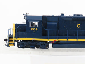 HO Scale Broadway Limited BLI 7537 C&O Railway GP35 Diesel #3538 w/ Paragon4