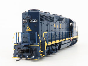 HO Scale Broadway Limited BLI 7537 C&O Railway GP35 Diesel #3538 w/ Paragon4
