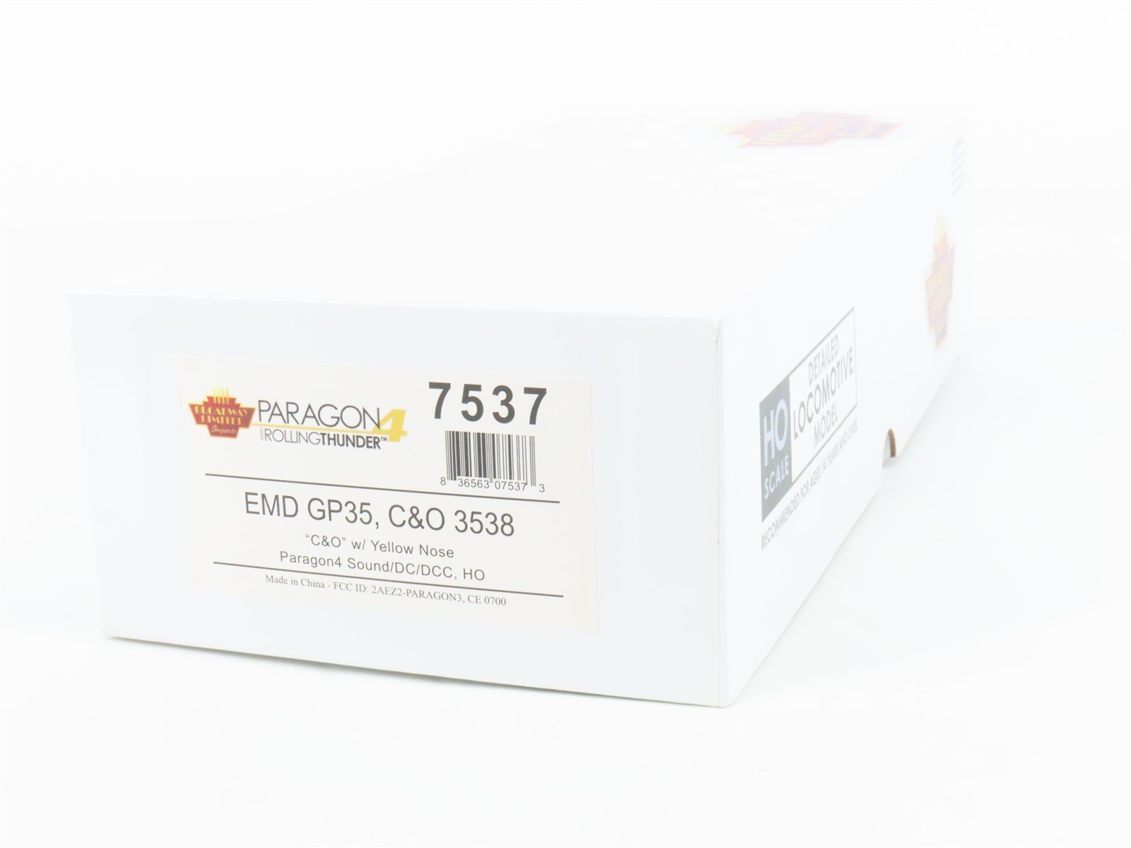 HO Scale Broadway Limited BLI 7537 C&O Railway GP35 Diesel #3538 w/ Paragon4