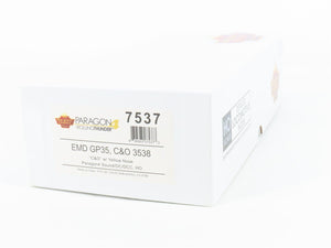 HO Scale Broadway Limited BLI 7537 C&O Railway GP35 Diesel #3538 w/ Paragon4