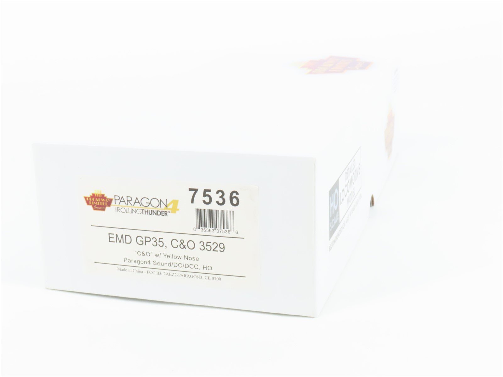 HO Scale Broadway Limited BLI 7536 C&O Railway GP35 Diesel #3529 w/ Paragon4