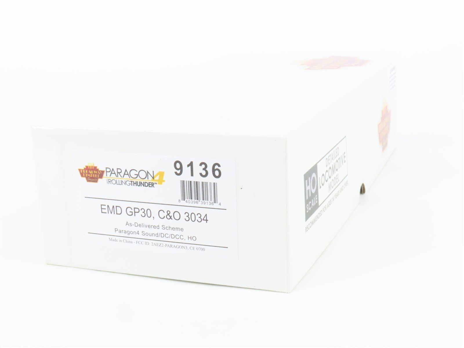 HO Scale Broadway Limited BLI 9136 C&O Railway GP30 Diesel #3034 w/ Paragon4