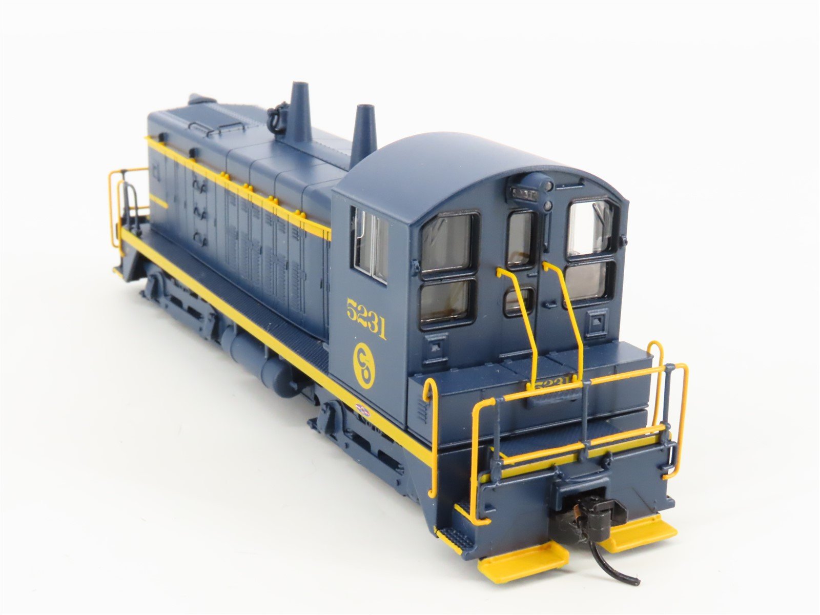 HO Scale Broadway Limited BLI 4722 C&O Railway SW7 Diesel Loco #5231 w/Paragon3