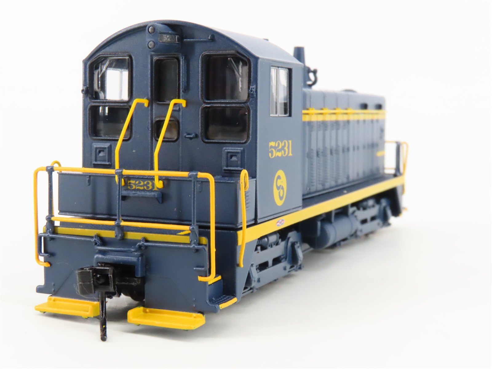 HO Scale Broadway Limited BLI 4722 C&O Railway SW7 Diesel Loco #5231 w/Paragon3