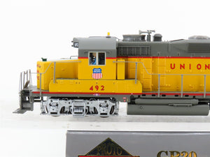 HO Scale Proto 2000 920-41557 UP Railway GP20 Diesel Loco #492 wDCC & Sound