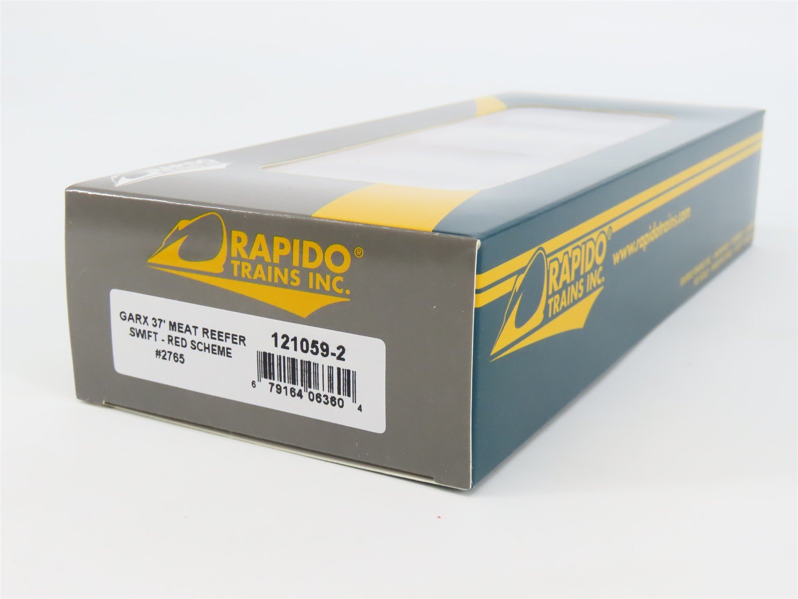 HO Scale Rapido 121059-2 SRLX Swift Refrigerator Line 37' Meat Reefer #2765
