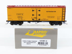HO Scale Rapido 121061-3 URTX Refrigerator GARX 37' Meat Reefer #63072