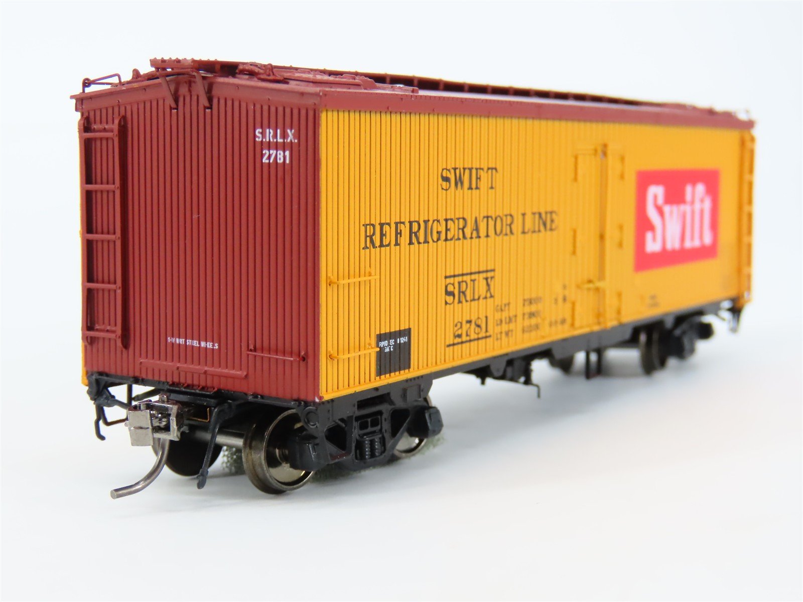 HO Scale Rapido 121060-3 SRLX Swift Refrigerator GARX 37' Meat Reefer #2781