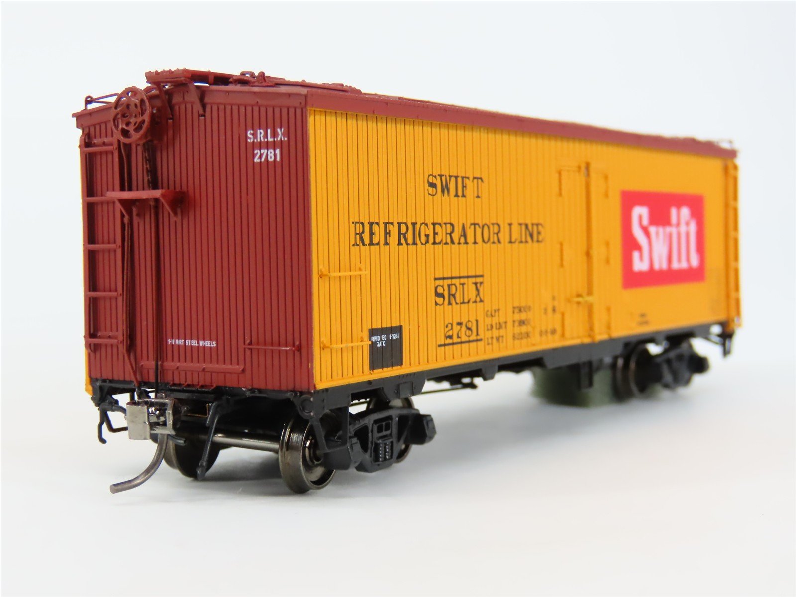 HO Scale Rapido 121060-3 SRLX Swift Refrigerator GARX 37' Meat Reefer #2781