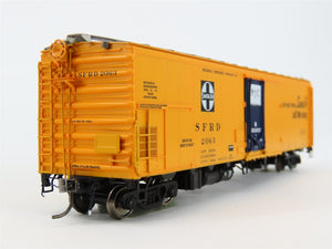 HO Scale Rapido 156001A SFRD Santa Fe Super Chief 56' Mechanical Reefer #2063