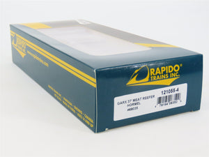 HO Scale Rapido 121055-4 URTX Hormel GARX 37' Meat Reefer #68035