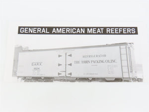 HO Scale Rapido 121055-3 URTX Hormel GARX 37' Meat Reefer #68034
