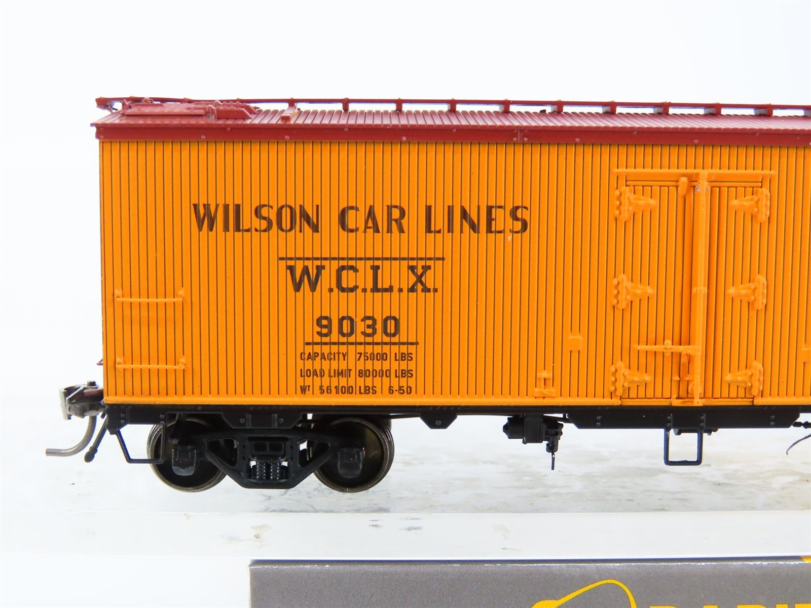 HO Scale Rapido 121062-2 WCLX Wilson & Co. GARX 37' Meat Reefer #9030