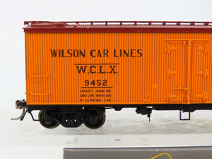 HO Scale Rapido 121062-4 WCLX Wilson & Co. GARX 37' Meat Reefer #9452