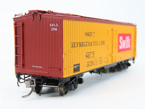 HO Scale Rapido 121060-4 SRLX Swift (Red Block) GARX 37' Meat Reefer #2792
