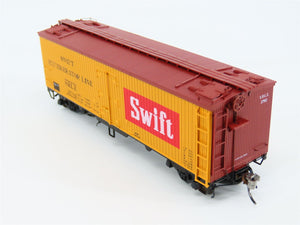 HO Scale Rapido 121060-4 SRLX Swift (Red Block) GARX 37' Meat Reefer #2792