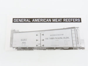 HO Scale Rapido 121060-4 SRLX Swift (Red Block) GARX 37' Meat Reefer #2792