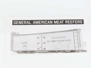 HO Scale Rapido 121051-3 ARLX Armour GARX 37' Meat Reefer #11933