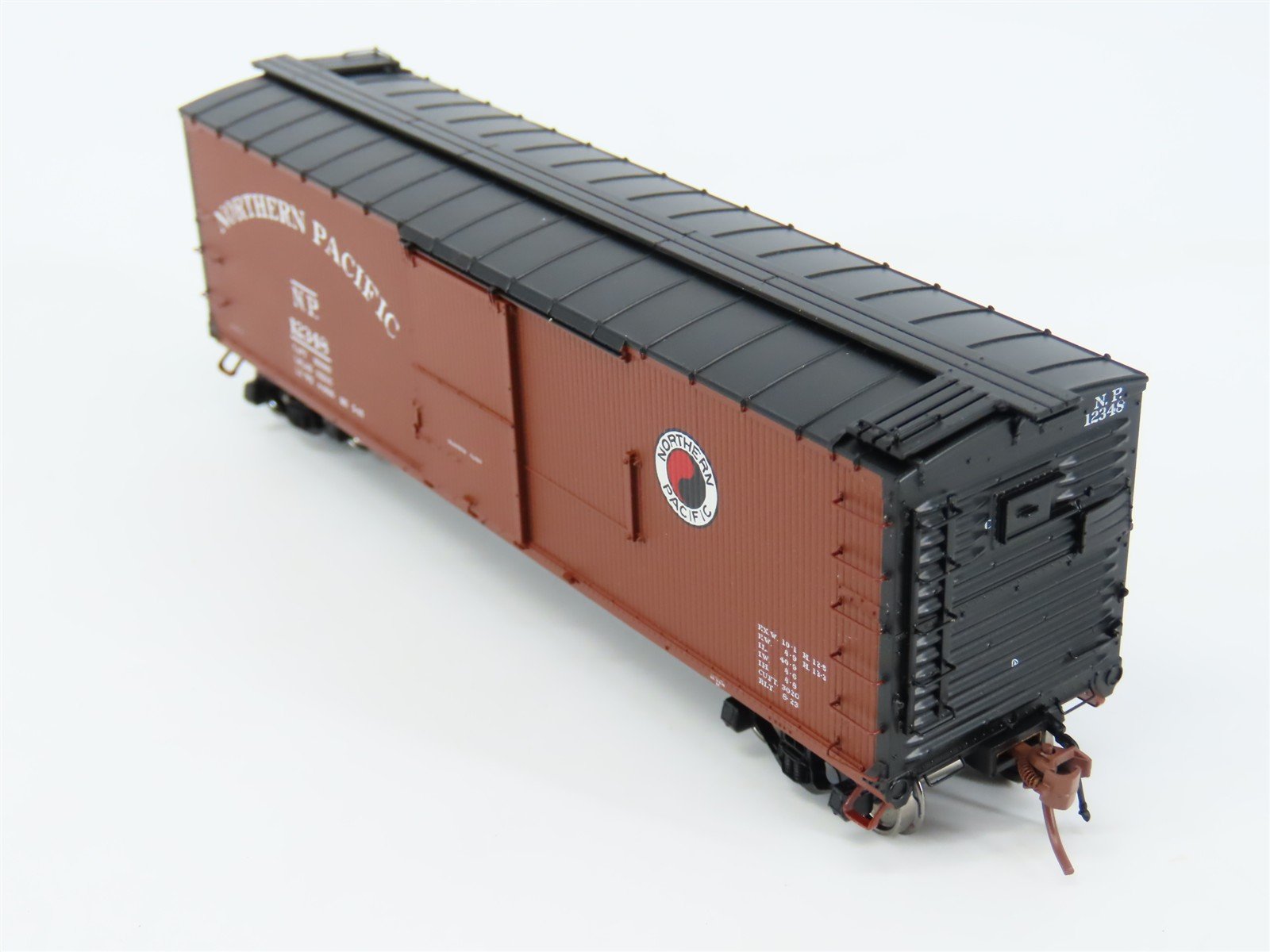 HO Scale Rapido 130017-2 NP Northern Pacific Single Door Box Car #12348