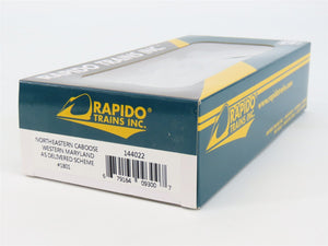 HO Scale Rapido 144022 WM Western Maryland NE-Style Caboose #1801 w/ Lights