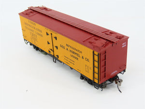 HO Scale Rapido 121055-1 URTX Hormel GARX 37' Meat Reefer #68029
