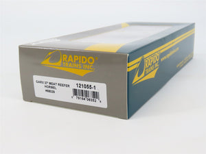 HO Scale Rapido 121055-1 URTX Hormel GARX 37' Meat Reefer #68029