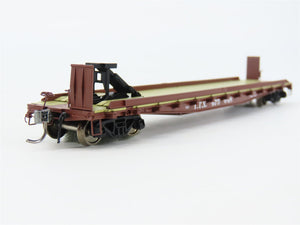 HO Scale Rapido 138008-2 TTX (Early Red Scheme) F30D TOFC Flat Car #457048