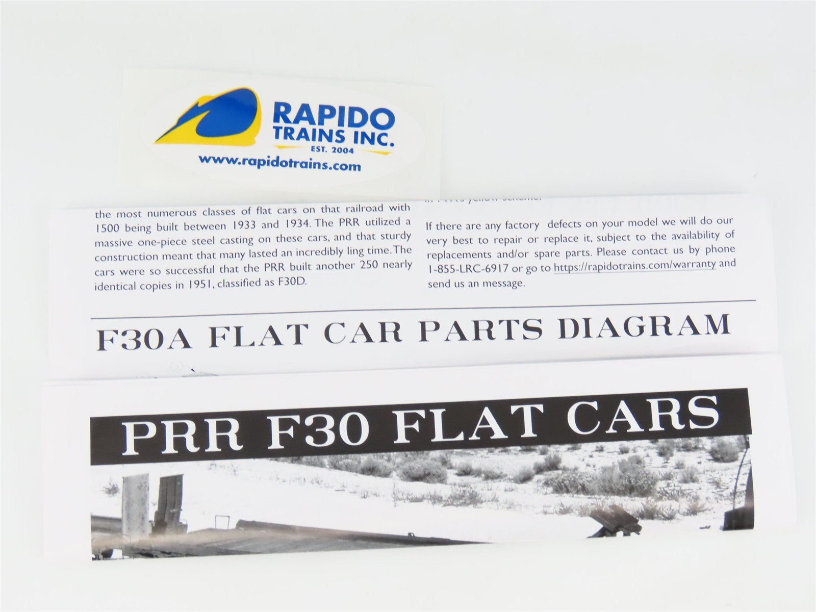 HO Scale Rapido 138008-2 TTX (Early Red Scheme) F30D TOFC Flat Car #457048