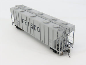 HO Scale Tangent 10522-03 SL-SF Frisco 3-Bay Covered Hopper #81124