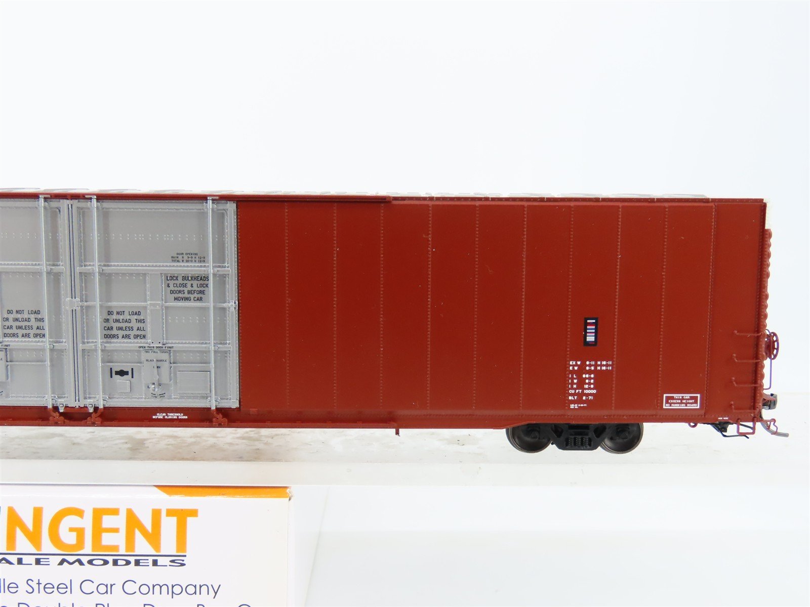 HO Scale Tangent 25011-01 CPAA GSC 86' High Cube Double Plug Door Boxcar #206023