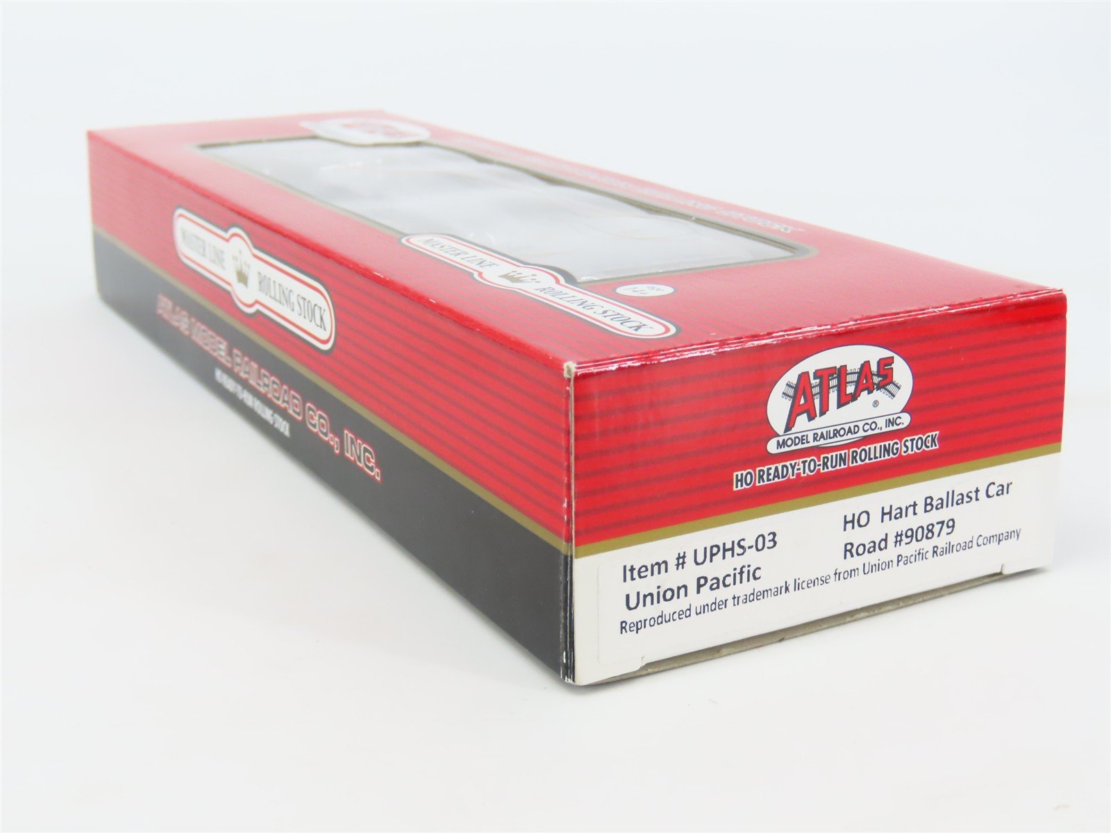 HO Scale Atlas Master Line UPHS-03 UP Union Pacific Hart Ballast Hopper #90879