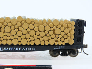 HO Scale Atlas 1603-1 C&O Chesapeake & Ohio GSC Pulpwood Flat Car #81781